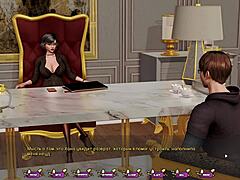 Seductive MILF Bondage in 3D cartoon sex game