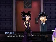 Danny Phantoms与Amity Parks妈妈的性感邂逅